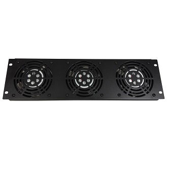 Video Mount Products 3U - RACK MOUNTABLE 3 FAN KIT